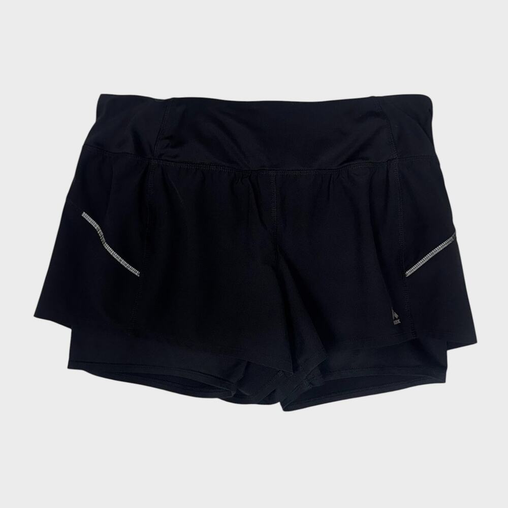 RBX Performance Womens Medium Black  Skort with Shorts Under